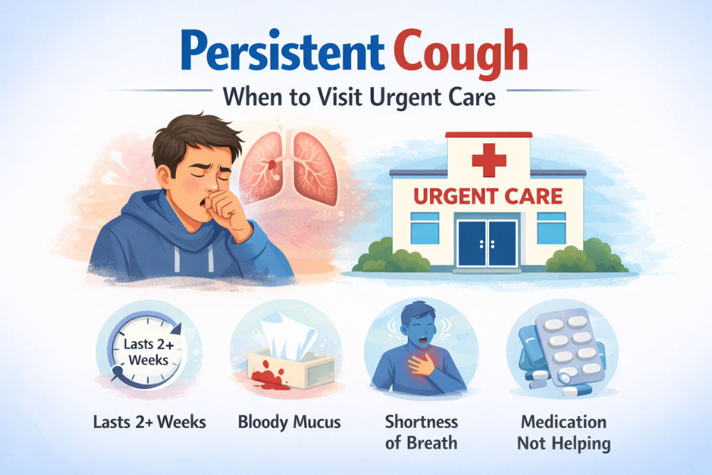Persistent cough urgent care